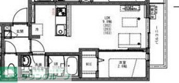 KEIAI RESIDENCE 梅島の物件間取画像